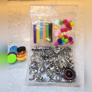 STAINLESS STEEL OIL DIFFUSER BRACELET, STAINLESS STEEL NECKLACE